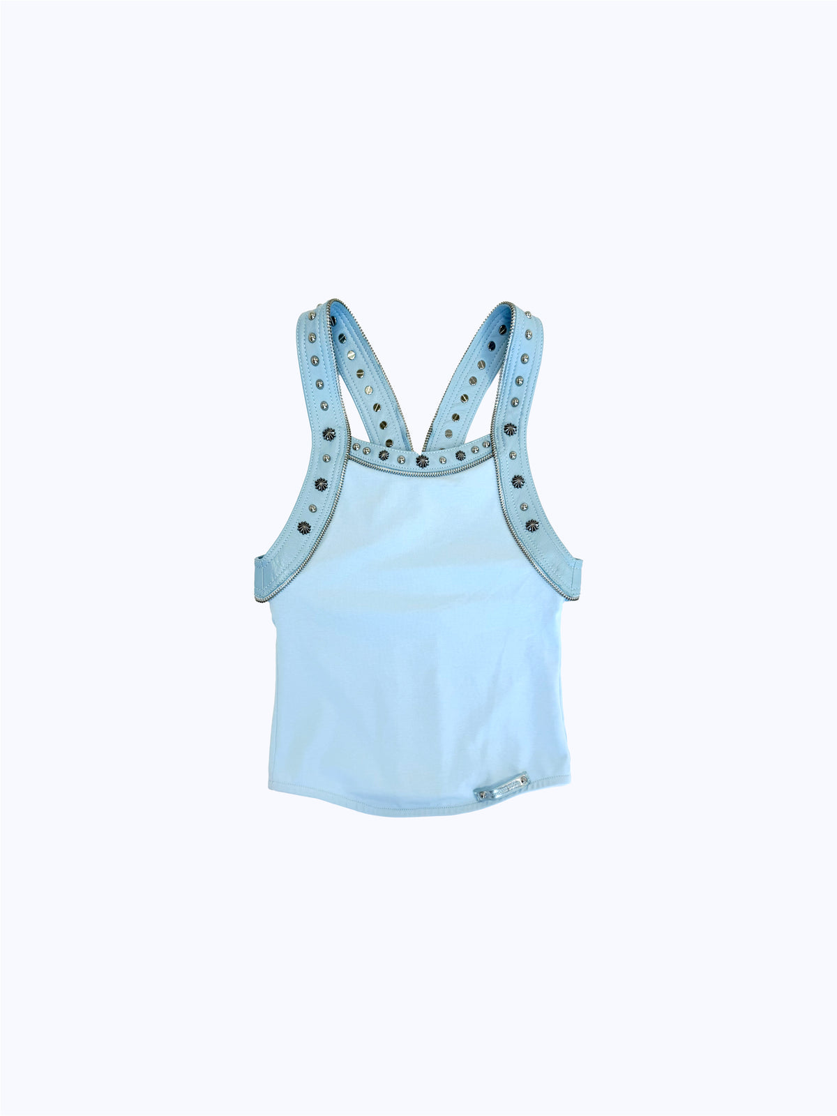 SPIKE ZIP HARNESS TANK_BABYBLUE