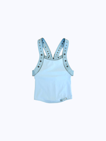 SPIKE ZIP HARNESS TANK_BABYBLUE