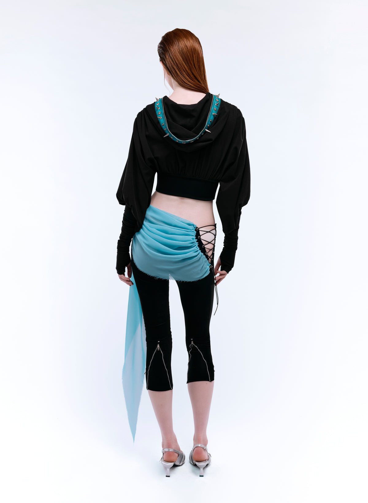 SIDE CORSET CAPRI LEGGINGS