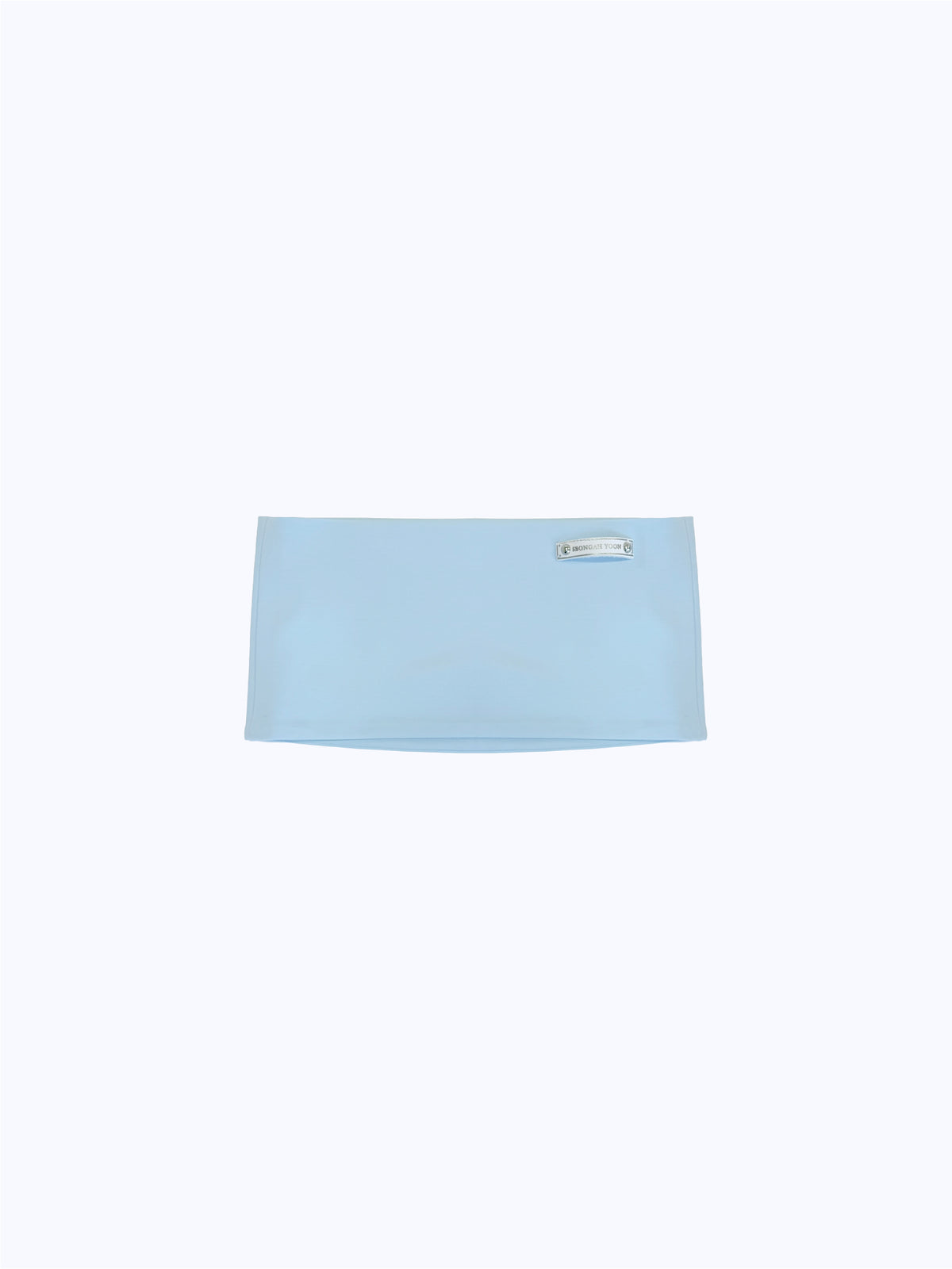 STUDDED LOGO JERSEY MICRO SKIRT